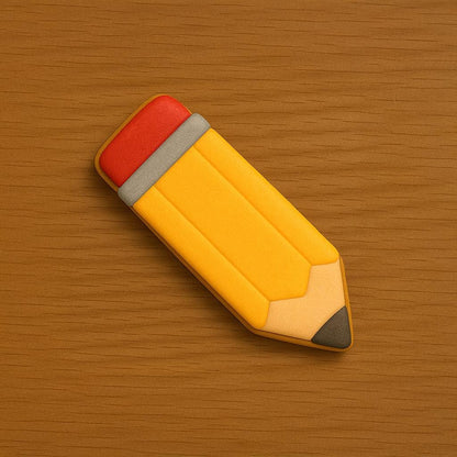 School Pencil cookie cutter – write sweet memories!