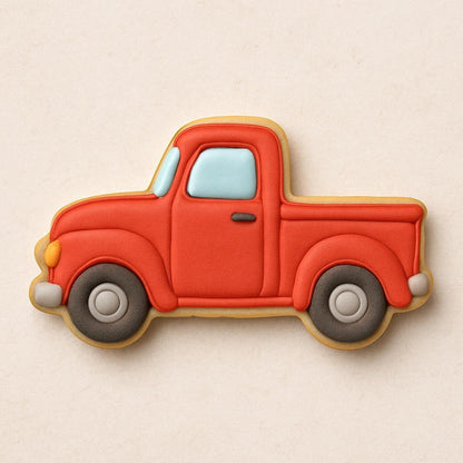 Vintage Truck cookie cutter - vintage truck cookie cutter - haul in the love!