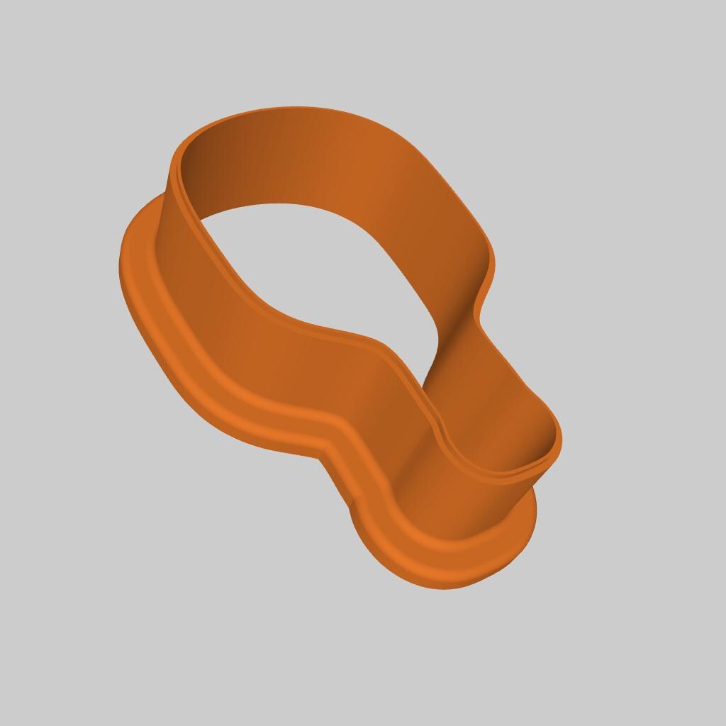 STL - Pickleball_Racket -  Digital Cookie Cutter STL File – 2", 3", and 4" Sizes Included