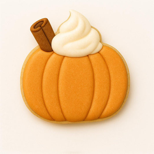 Fall pumpkinccino cookie cutter – spiced with whimsy!