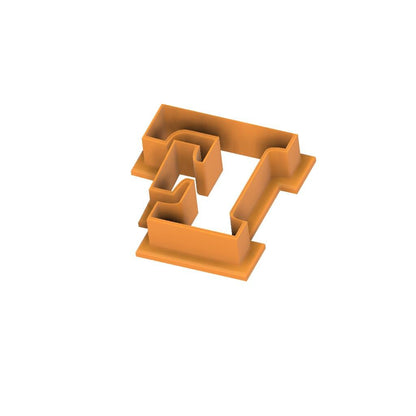 STL - Letter F -  Digital Cookie Cutter STL File – 2", 3", and 4" Sizes Included