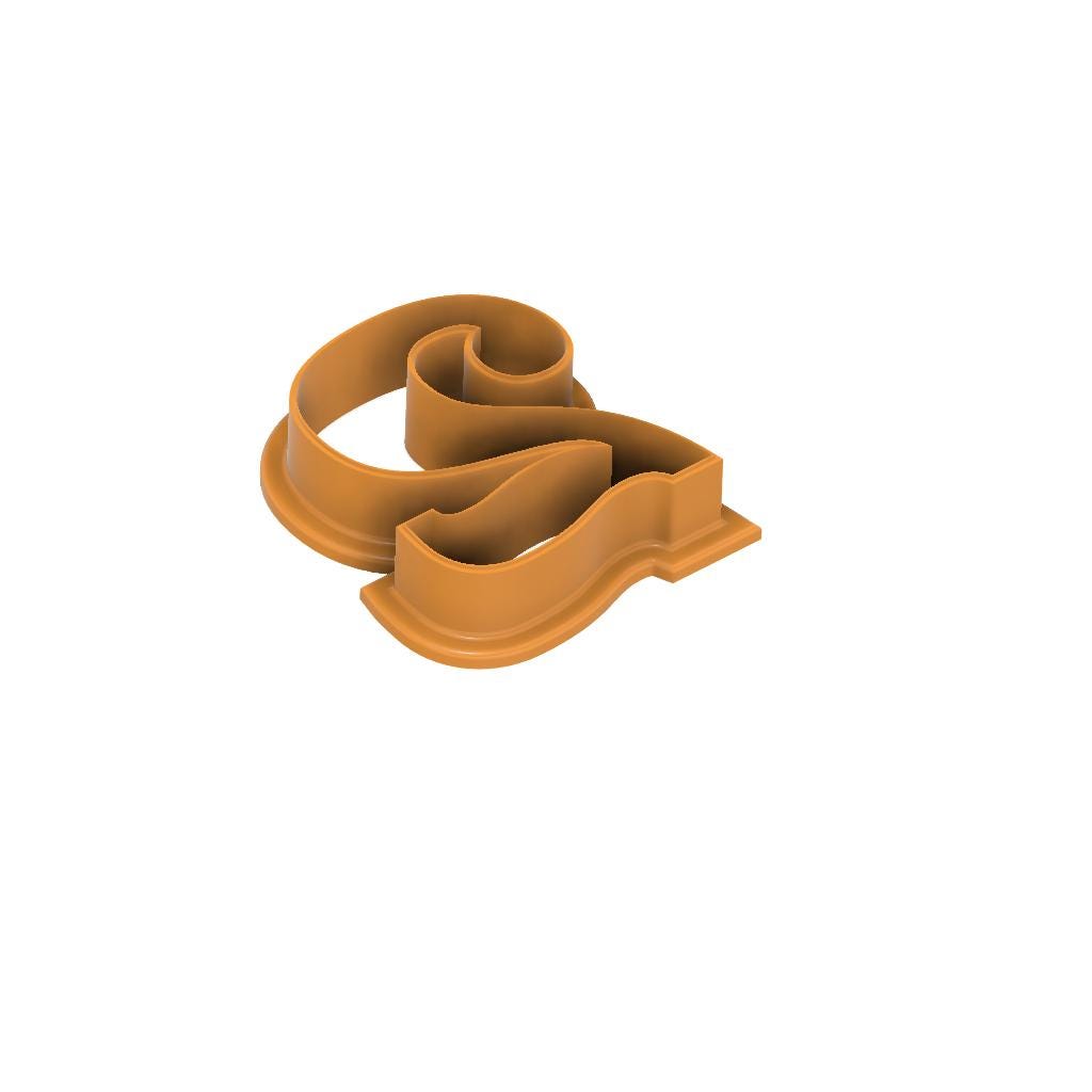 STL - Number 2 -  Digital Cookie Cutter STL File – 2", 3", and 4" Sizes Included