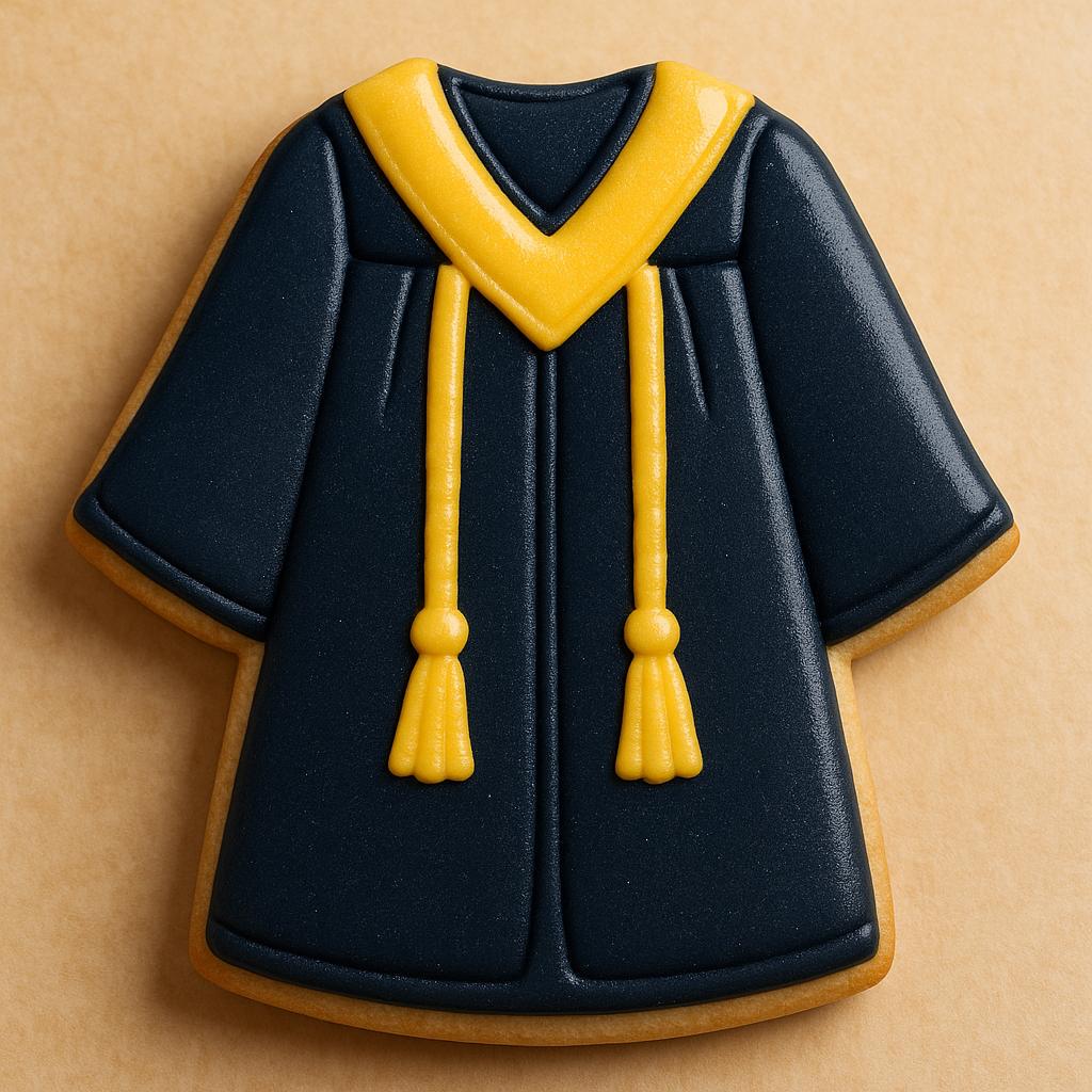Graduation Gown - cookie cutter -2025 graduation cookie cutter