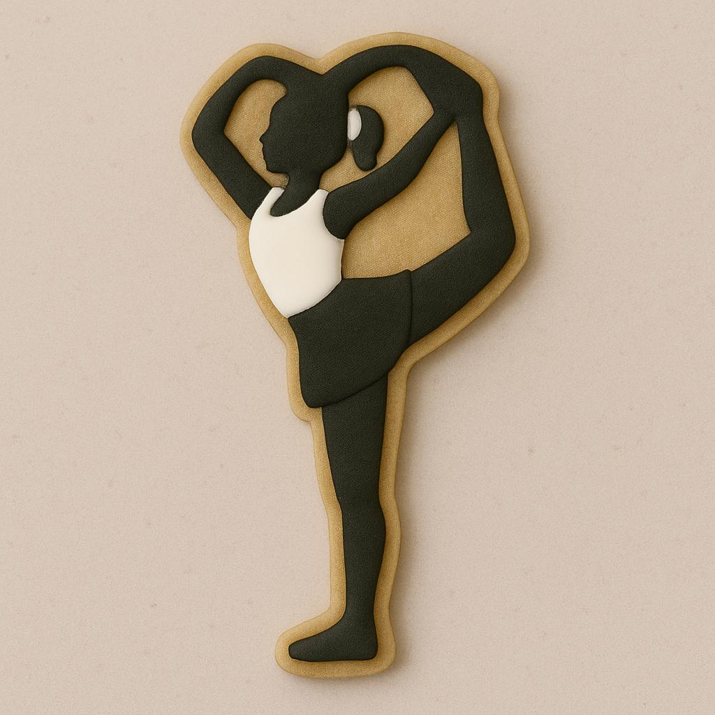 Cheer Stunt_E cookie cutter – hit that scorpion pose!