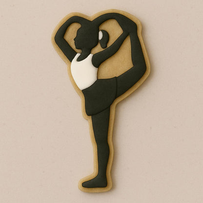 Cheer Stunt_E cookie cutter – hit that scorpion pose!
