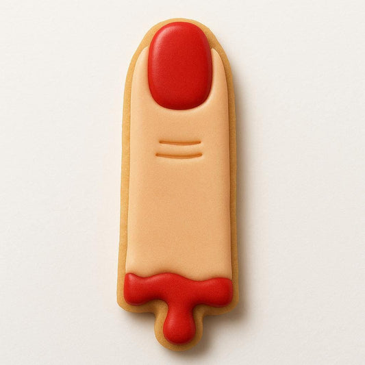 Severed finger cookie cutter – totally nailin’ it! – two styles to choose!