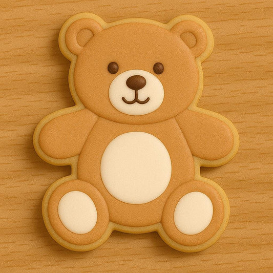 Baby teddy bear cookie cutter – cuteness you can bake!