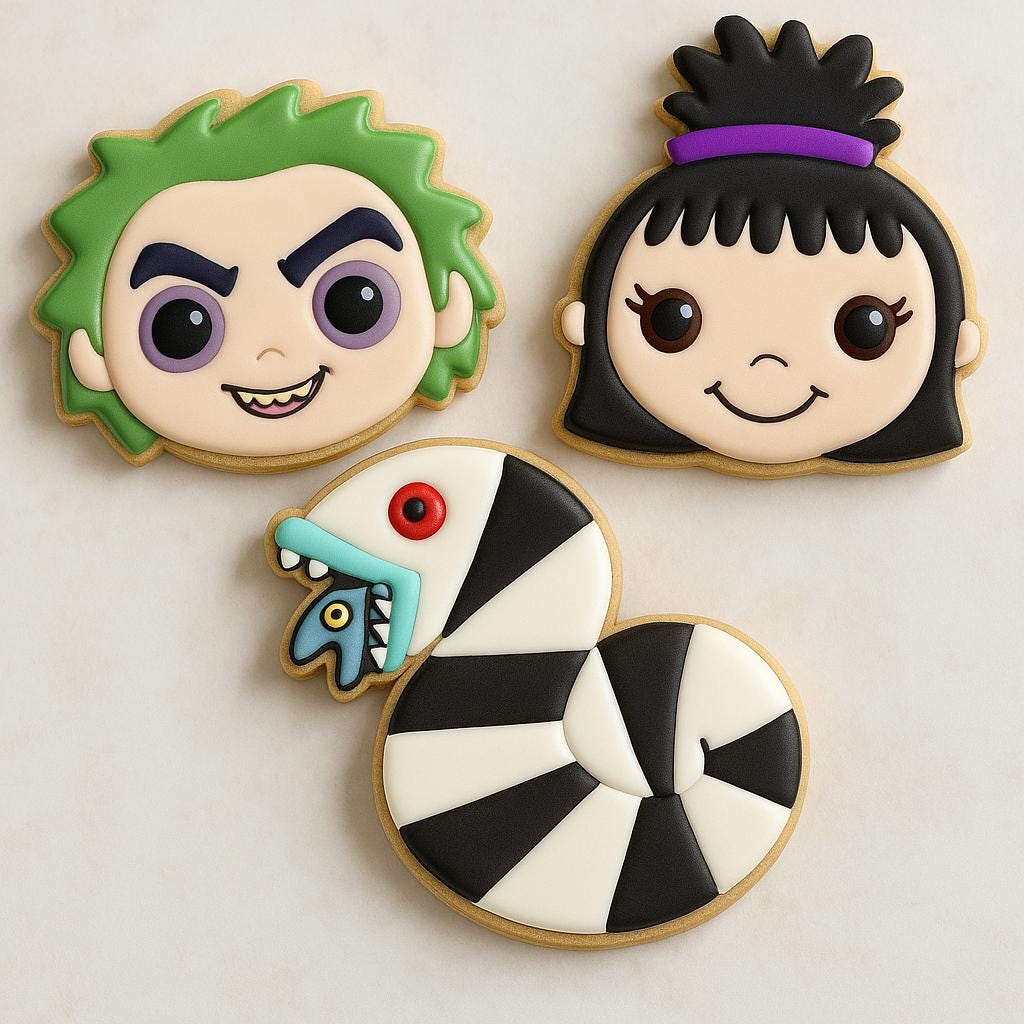 Beetle Cookie Cutter Set of 3 – Spooky Fun Straight from the Netherworld!