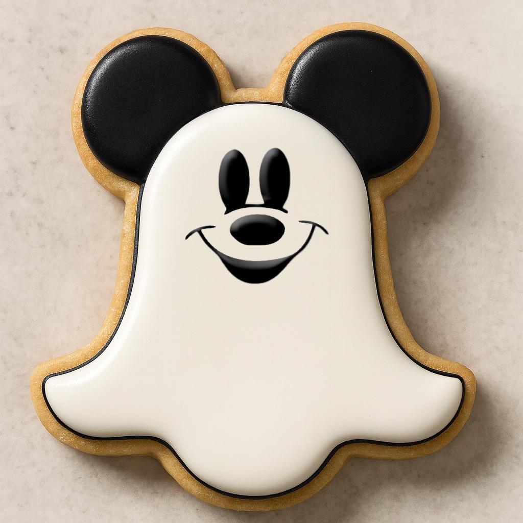 Ghost Mickey Cookie Cutter – Boo-tiful for Halloween!