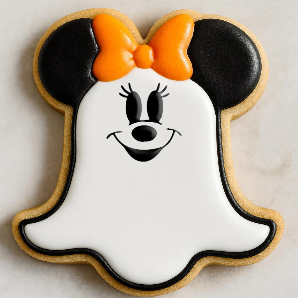 Ghost Minnie Cookie Cutter – Boo-tiful for Halloween!