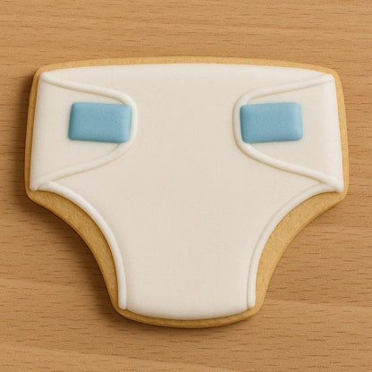Diaper cookie cutter – too cute to change!