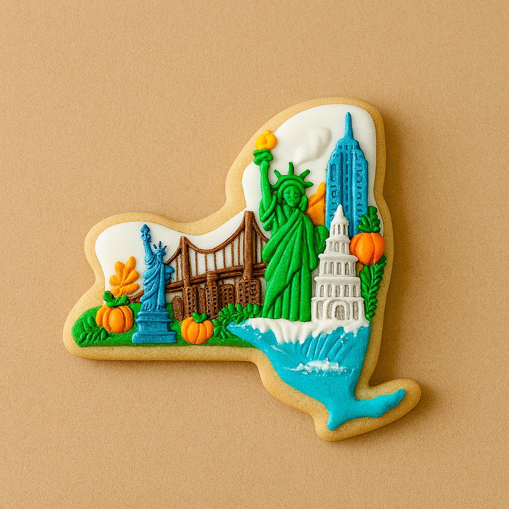New york state cookie cutter – empire state building | statue of liberty