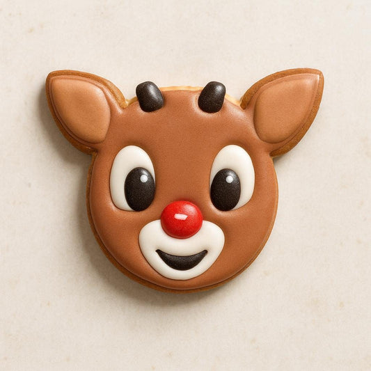 Rudolph Red-Nosed Reindeer Cookie Cutter – A Classic Christmas Favorite!