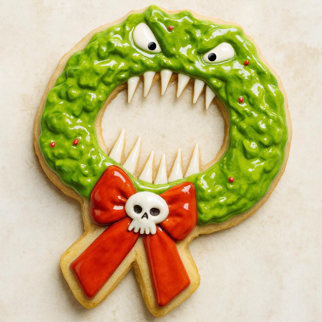 Nightmare Christmas_Set_C Cookie Cutter Set – Oogie, Mayor & Monster Wreath!
