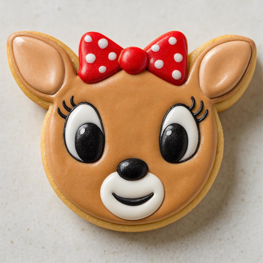 Clarice Cookie Cutter – Rudolph’s Sweetheart in Cookie Form!