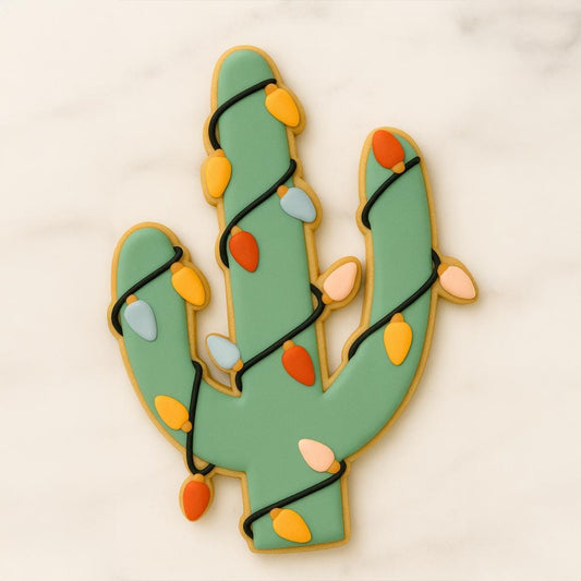 Cactus Christmas Cookie Cutter – Desert Holidays Just Got Merry!