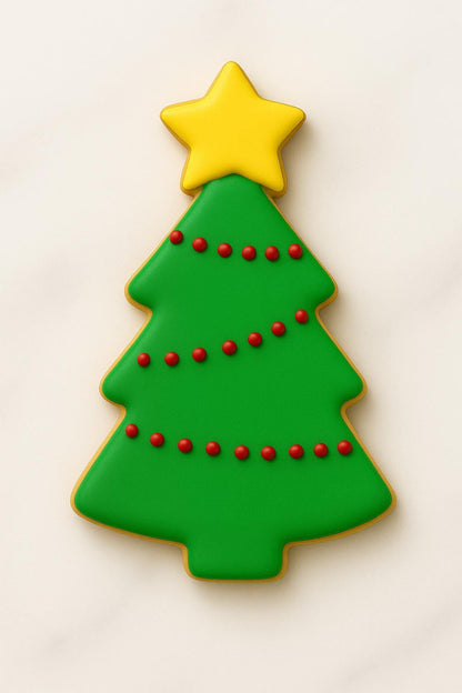 Christmas Tree_Topper Cookie Cutter Set – Santa Reindeer Snowman Tree A Sweet Holiday Quartet!