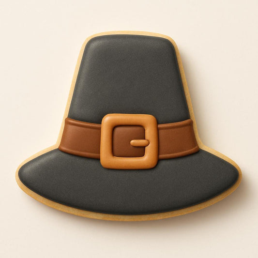 Fall Pilgrim Hat Cookie Cutter – Thanksgiving Tradition in Cookie Form!