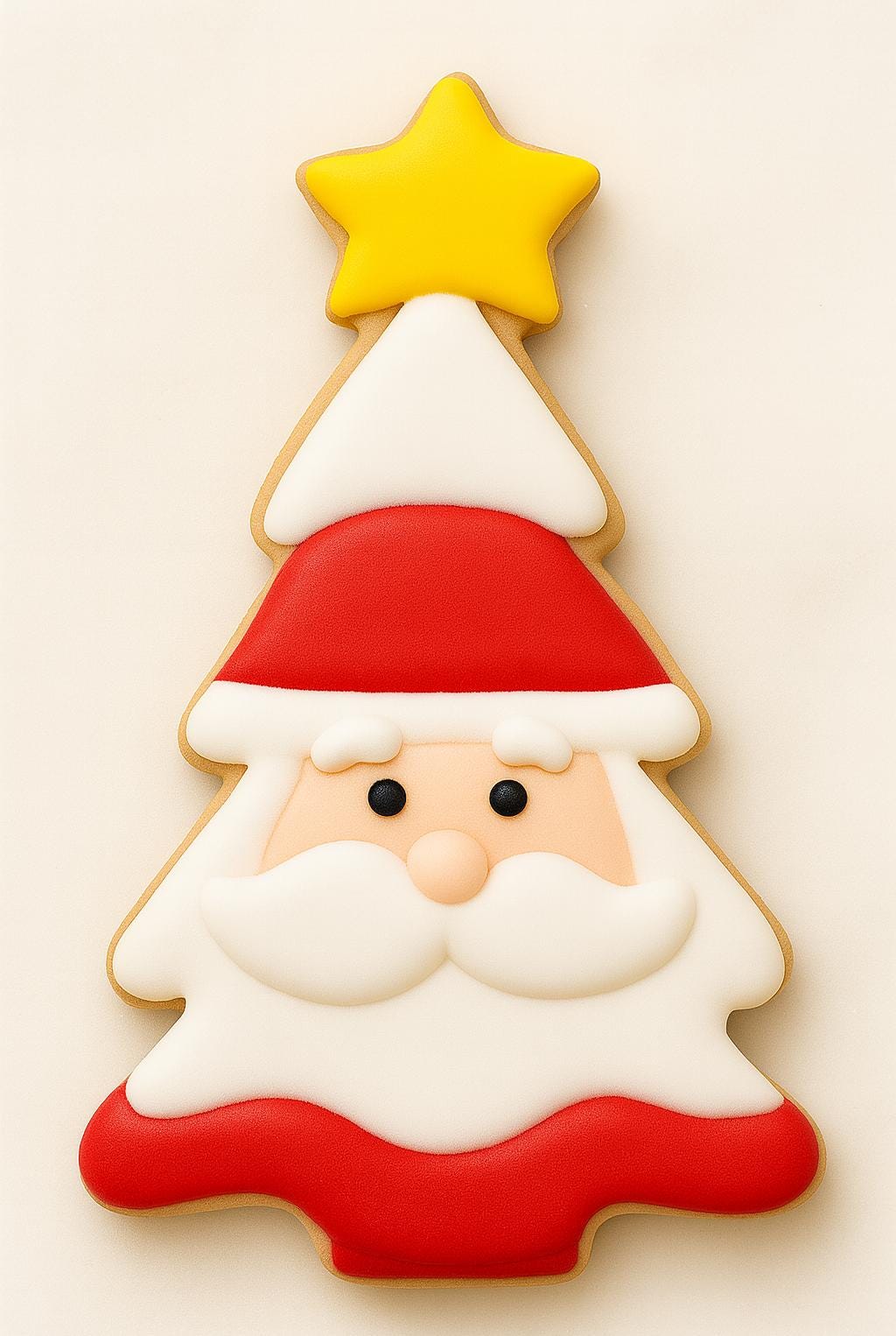 Christmas Tree_Topper Cookie Cutter Set – Santa Reindeer Snowman Tree A Sweet Holiday Quartet!