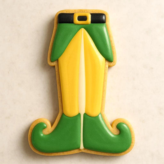 Elf Feet and Legs Cookie Cutter – A Fun Twist on Holiday Classics!