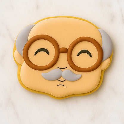 Abuelita & Abuelito Cookie Cutter Set of 4 | Pan Dulce | Chocolate de Olla | Hispanic Heritage | Cozy Family Set | Cafecito y Pan Dulce