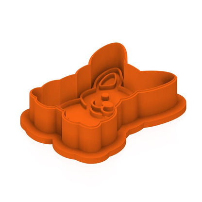STL Corgi -  Cutter with Stamp and knob - Digital Cookie Cutter STL File – 2", 3", and 4" Sizes Included