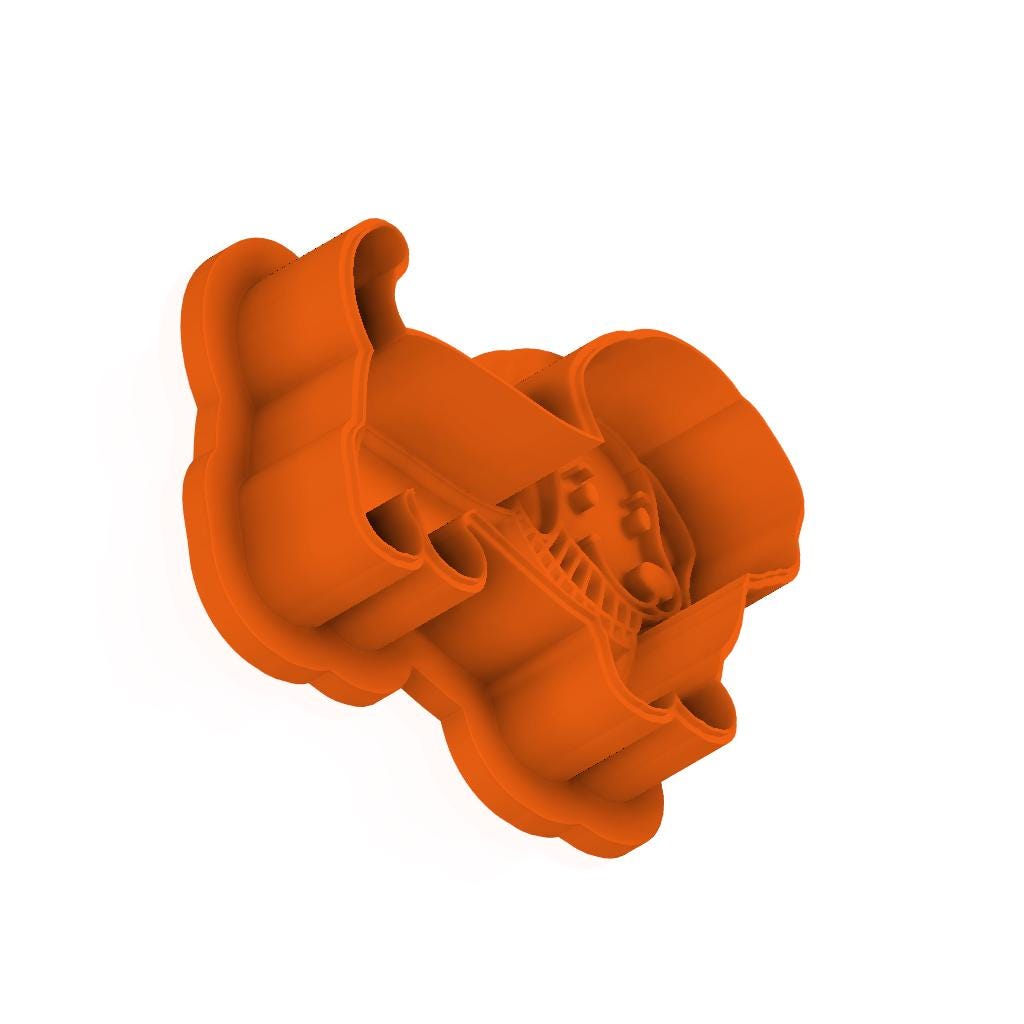 STL Wiener_Dog - Cutter with Stamp and Knobs - Digital Cookie Cutter STL File – 2", 3", and 4" Sizes Included