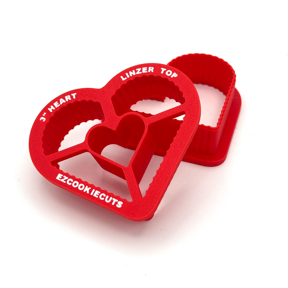 Linzer Heart_Scalloped Heart with Heart Cutter - sweet scalloped perfection!