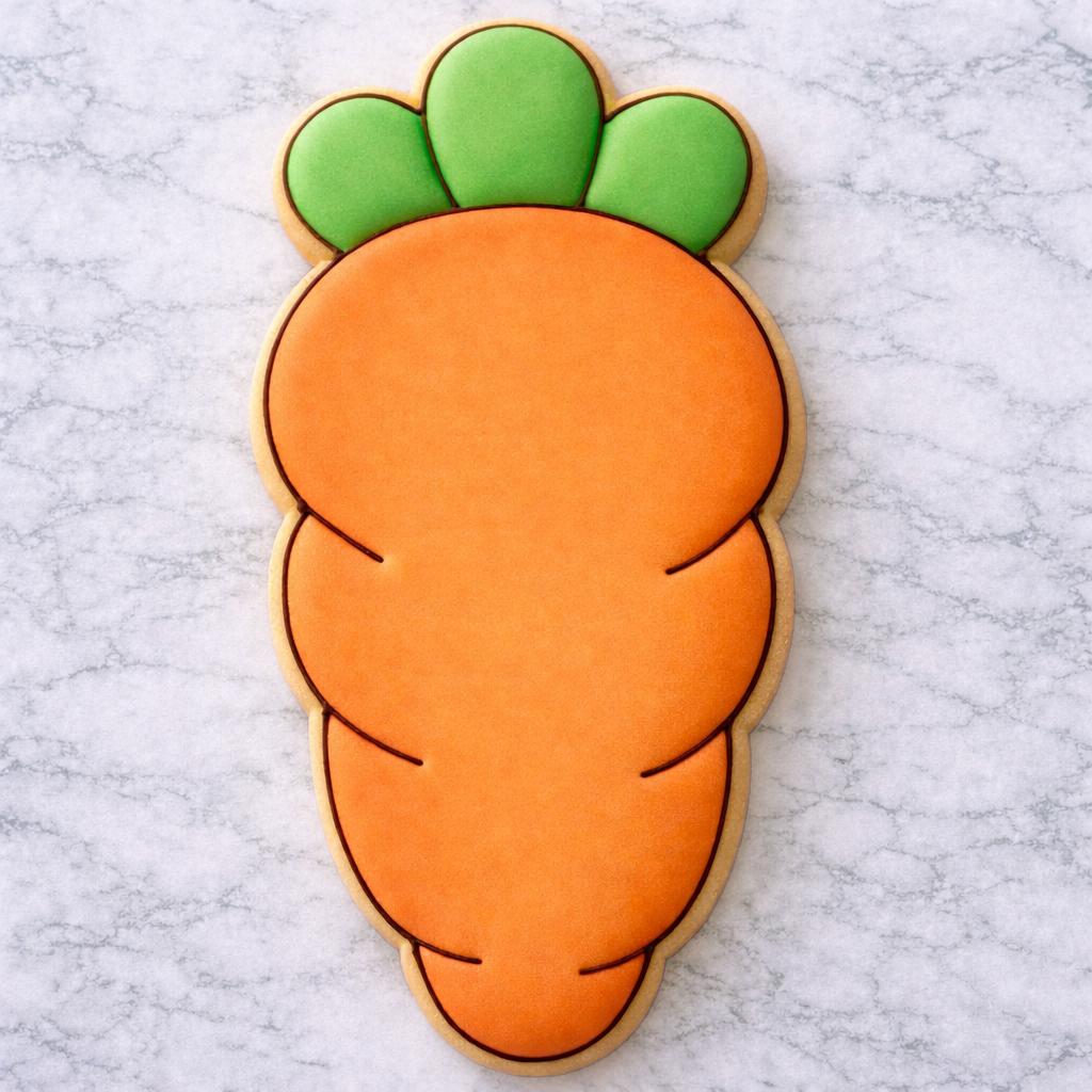 Carrot Cookie Cutter | Easter Cookie Cutter | Bunny Carrot Cookie | Spring Cookie Cutter | Simple Carrot Shape | Easter Baking Tool