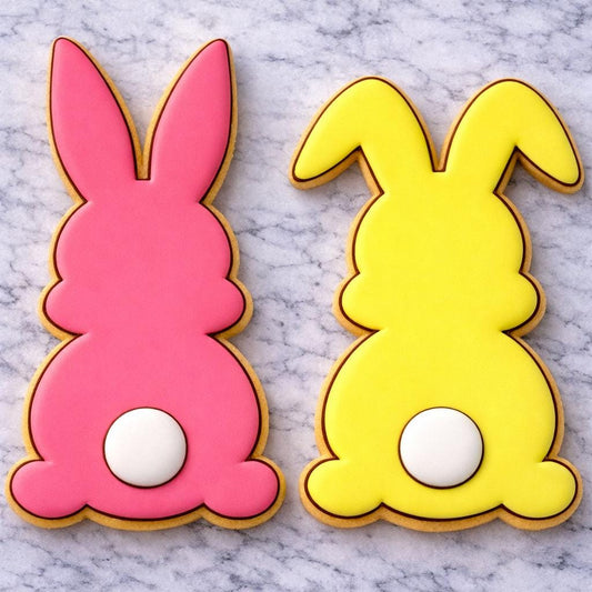Bunny Tail Cookie Cutter | Easter Bunny Back Cookie | Bunny Tail Cookie Cutter | Simple Easter Cookie | Spring Cookie Cutter
