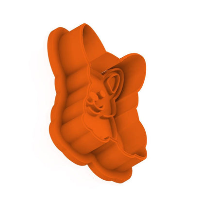 STL Corgi -  Cutter with Stamp and knob - Digital Cookie Cutter STL File – 2", 3", and 4" Sizes Included