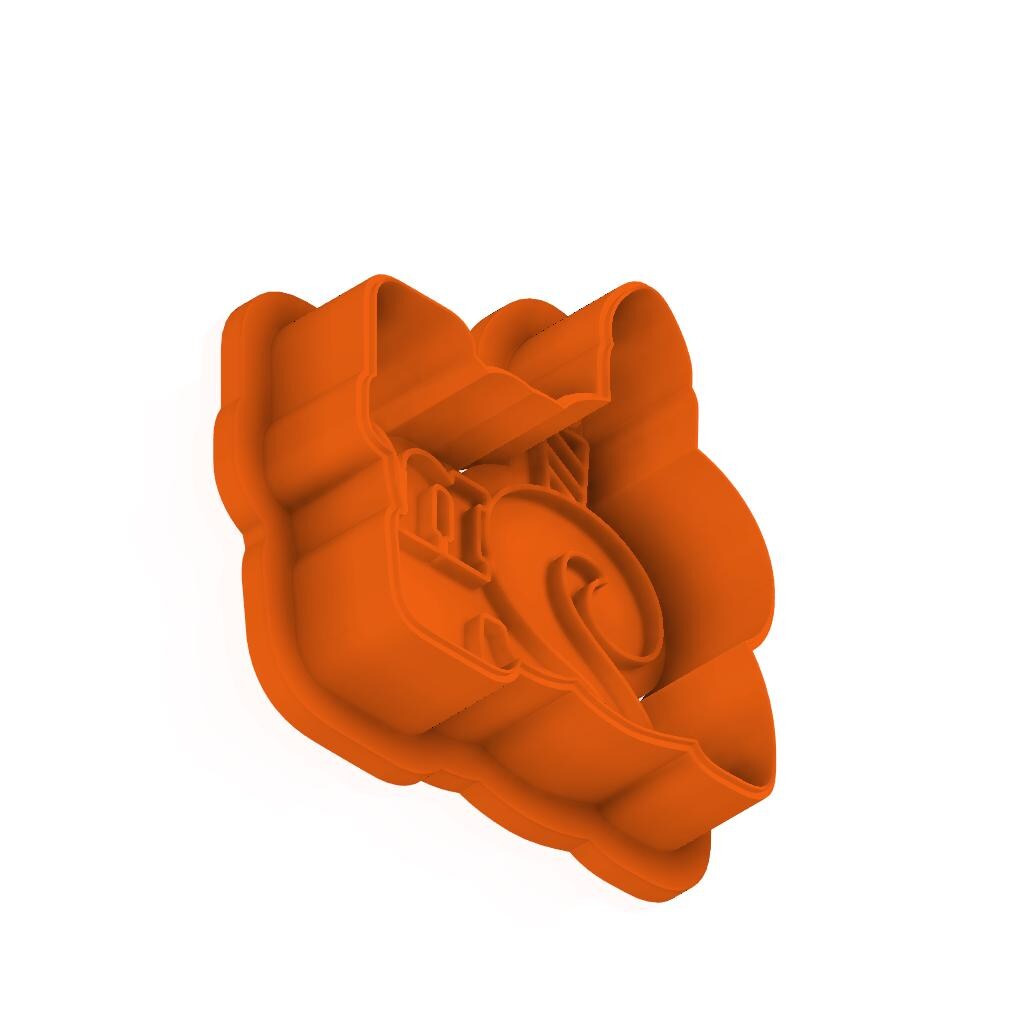 STL 2nd_Birthday - Cutter with Stamp and Knobs - Digital Cookie Cutter STL File – 2", 3", and 4" Sizes Included