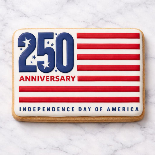 250th Anniversary America Cookie Cutter | 1776–2026 Patriotic Cookie Cutter | USA 250th Anniversary | Fourth of July Cookie | America 250