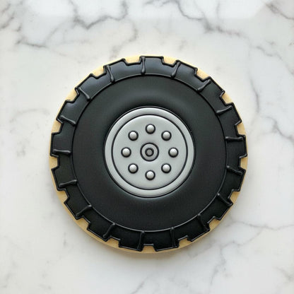 Monster Truck_Tire | Monster Truck Wheel Cookie Cutter | Racing Tire Cookie Decor | Monster Jam Inspired Birthday