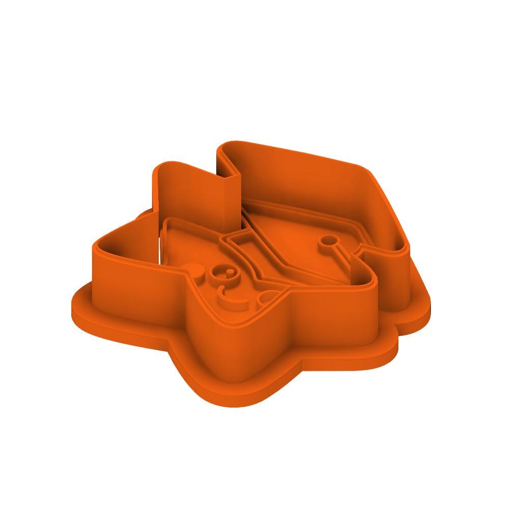 STL Graduation Star -  Cutter and Stamp with knobs - Digital Cookie Cutter STL File – 2", 3", and 4" Sizes Included