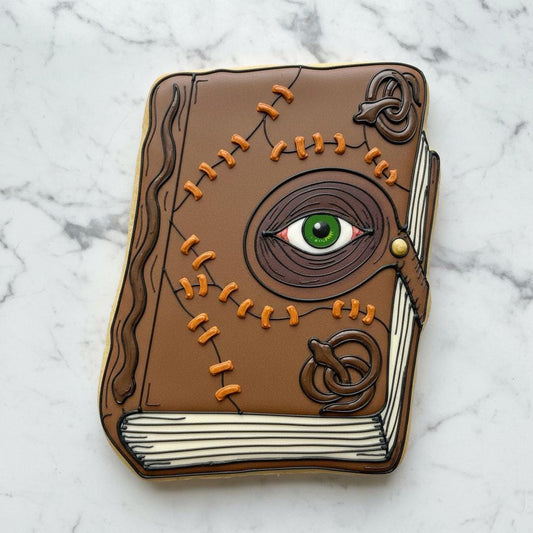 Spell Book Cookie Cutter | Witch Spellbook Cookie Cutter | Magic Book Cookie Cutter | Spooky Halloween Cookies