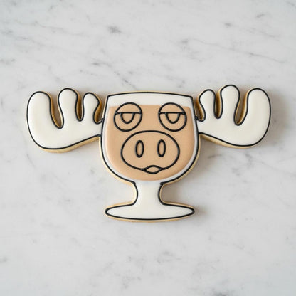 Vacation Moose_Mug Cookie Cutter | Christmas Vacation Inspired Holiday Cookie Cutter | Funny Christmas Cookie Cutter |