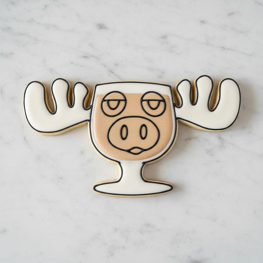 Vacation Moose_Mug Cookie Cutter | Christmas Vacation Inspired Holiday Cookie Cutter | Funny Christmas Cookie Cutter |