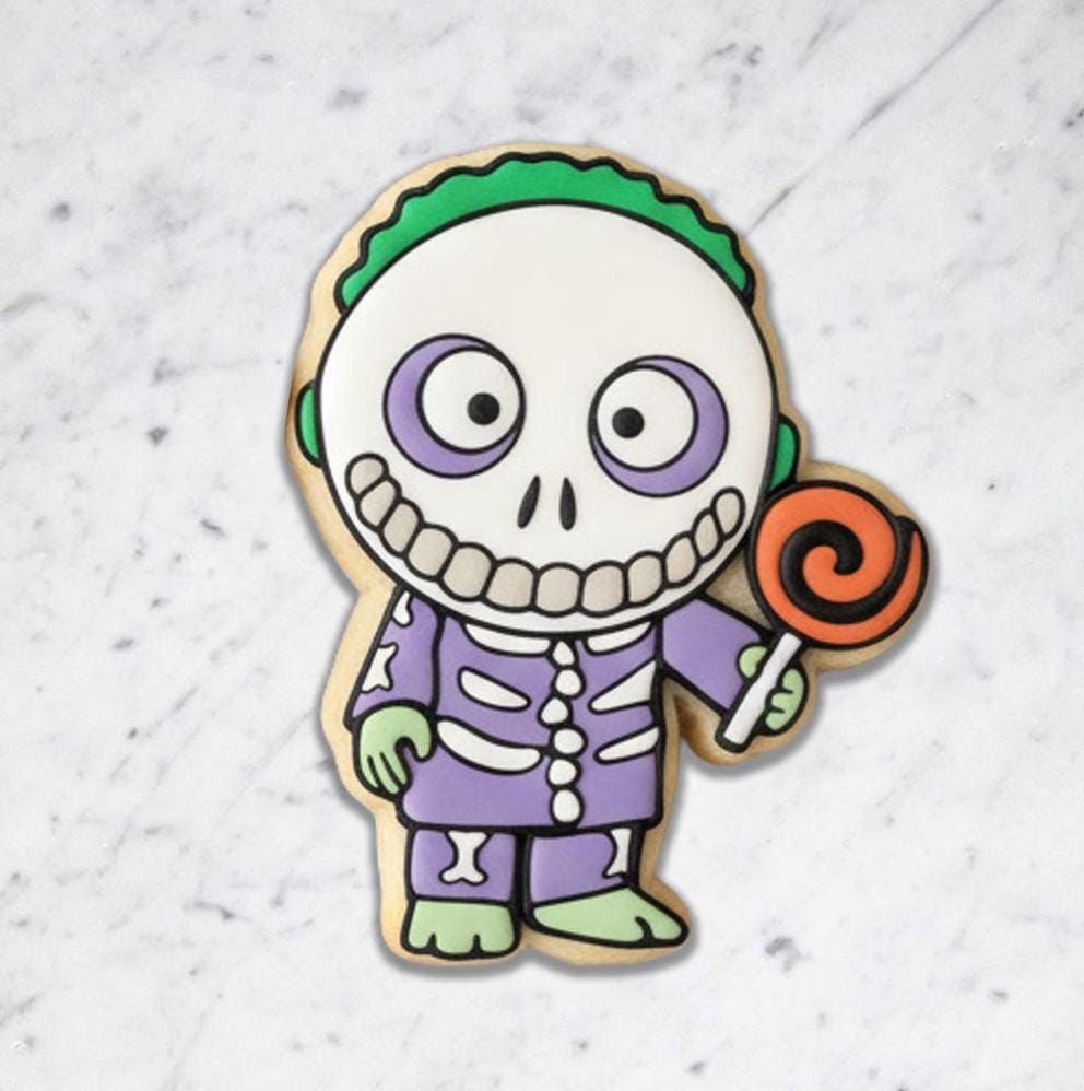 Halloween Kids Cutter Set | Nightmare Before Christmas | Witch, Devil & Skeleton Cookie Stamps | Halloween  Christmas Cookie Cutter Bundle