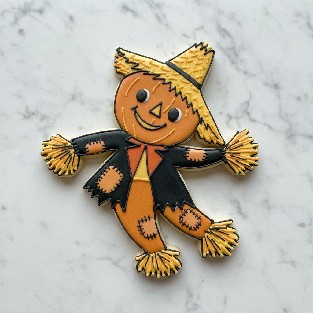 Vintage Scarecrow Cookie Cutter, Halloween Scarecrow Cookie Cutter, Fall Cookie Cutter, Autumn Cookie Cutter, Scarecrow Cookie Stamp