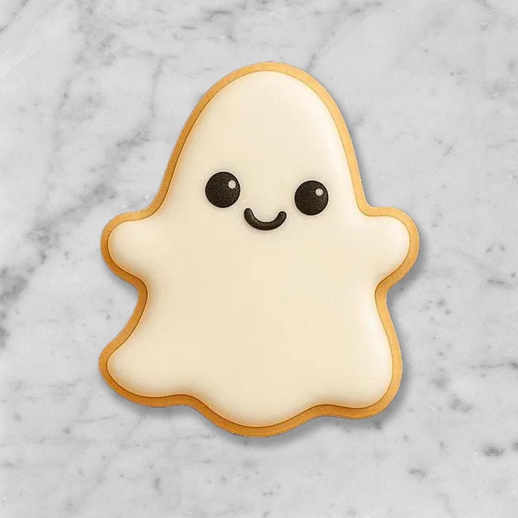 Kawaii Halloween_Set Cookie Cutter | Cute Ghost, Pumpkin, Candy Corn & Skull | Spooky Cute Cookie Cutters