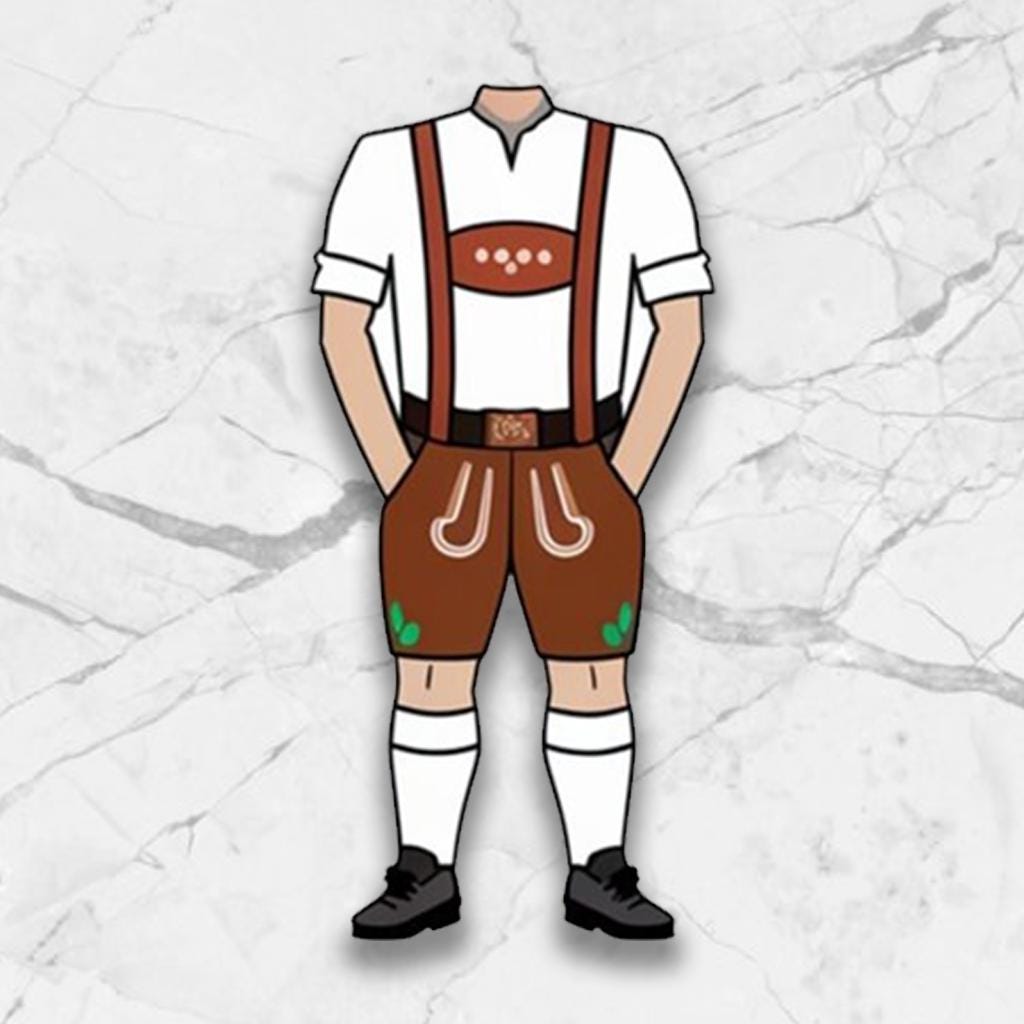 Oktoberfest Cookie Cutter Set of 8 | German Beer Pretzel Lederhosen Cookie Stamp | Bavarian Beer Stein Bratwurst Cookie Cutters