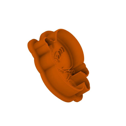 STL Friendly Ghost -  Cutter and Stamp with knobs included. Digital Cookie Cutter STL File – 2", 3", and 4" Sizes Included