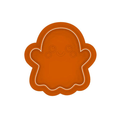 STL Cute Ghost- Cutter and Stamp with knobs - Digital Cookie Cutter STL File – 2", 3", and 4" Sizes Included